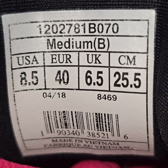 Brooks Glycerin 16 Women's Sz 8.5 B Black Pink White Running Shoes (1202781B070) - Picture 9 of 9